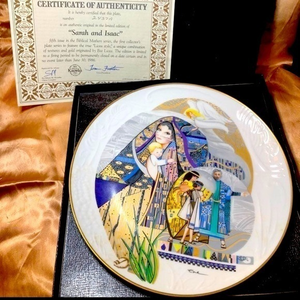 Edwin Knowles‎ collectors plate biblical